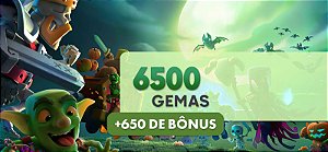 Clash of Clans - 6500 Gemas + 650 Bônus