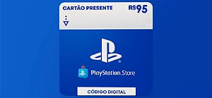 Playstation Store R$95 Reais Brasil - Código Digital