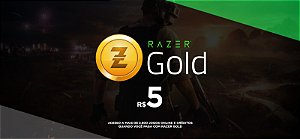 Gift Card Razer Gold 5 Reais Brasil - Código Digital