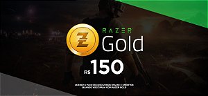 Gift Card Razer Gold 150 Reais Brasil - Código Digital