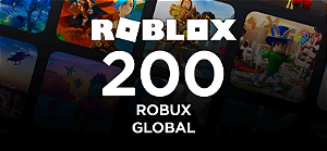 Roblox 200 Robux - Código Digital