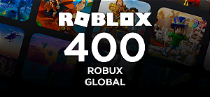 Roblox 400 Robux - Código Digital
