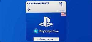 Playstation Store $1 Dólar USA - Código Digital