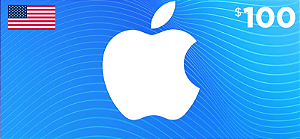 Apple Gift Card $100 - iTunes e App Store - USA
