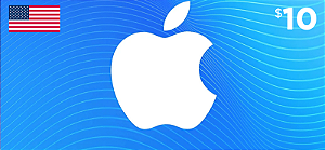Apple Gift Card $10 - iTunes e App Store - USA