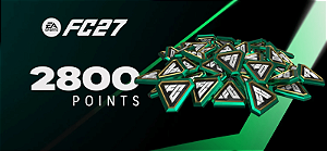 FC 27 2800 FC Points PS4 e PS5