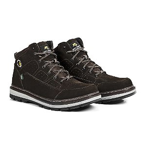 Bota Couro Legítimo Masculina Ref.870 - Café