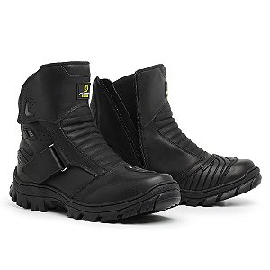 Bota Adventure Masculina Impermeável Bk Motociclista