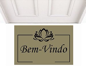 Bem vindo flor de lótus - 0,60 x 0,40