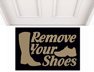 Remove your shoes  0,60 X 0,40
