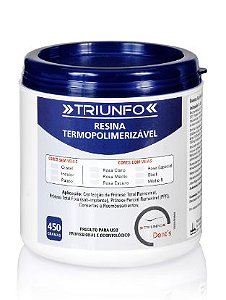 Resina Termopolimerizável Cristal - Triunfo  - 450gr