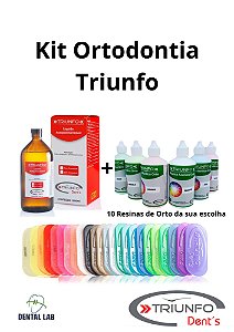Kit Liquido Auto 1LT + 10 cores 80gr - Triunfo