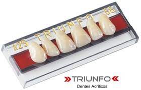 Kit 100 Placas de Dente Triunfo 2C - Triunfo