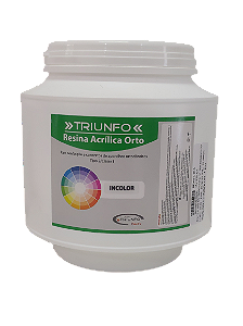 Resina Triunfo Orto Incolor - 1Kg