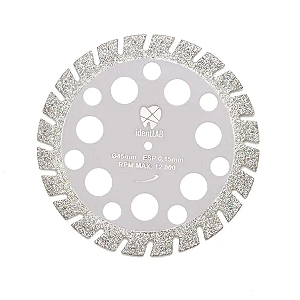 Disco Diamantado - 45MM + Mandril (Troquel)