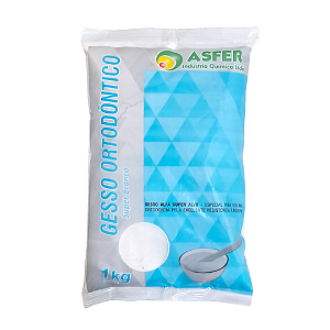Gesso Ortodôntico 1kg - Asfer