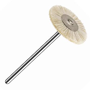 Escova pelo de Cabra Extra Macio / Cinza Macio 22mm