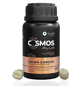 Resina para Impressão 3D - Cosmos Plus Crown & Bridge - 250gr - A1