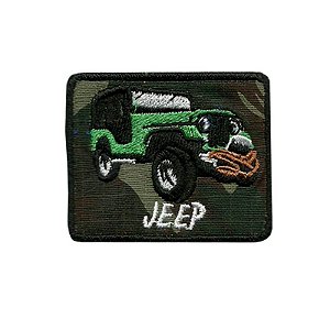 Bordado Termocolante Jeep Green