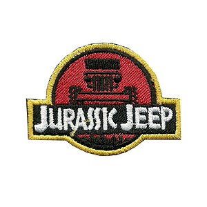 Bordado Termocolante Jurassic Jeep