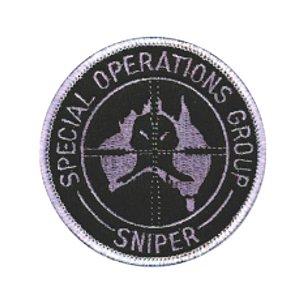Bordado Termocolante Sniper Special
