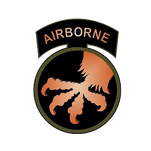 Adesivo Airborne Garra - Atack