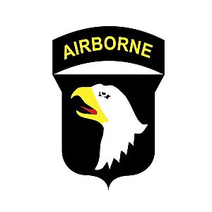 Adesivo Airborne Águia - Atack
