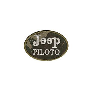 Bordado Termocolante Jeep Piloto