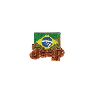 Bordado Termocolante Jeep Brasil
