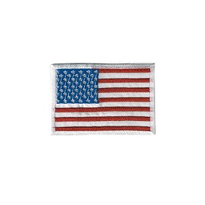 Bordado Termocolante Bandeira EUA