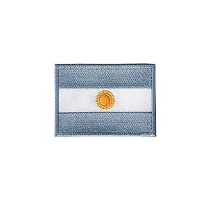 Bordado Termocolante Bandeira Argentina