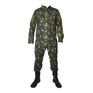 Conjunto Militar Camuflado EB - Modelo Novo ‌em RIP STOP