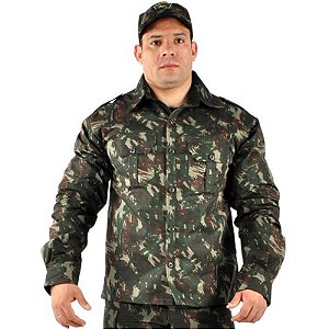 Camisa Adventure Camuflada - Exército Brasileiro