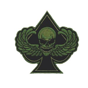 Patch Bordado com Fecho de Contato - Spade