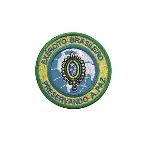 Patch Bordado com Fecho de Contato - Preservando a Paz