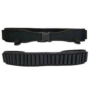 Cartucheira em Nylon - Preto | Cal: 32 a 40