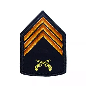 Divisa Bordada - 3° Sargento PMRS