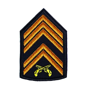 Divisa Bordada - 1° Sargento PMRS
