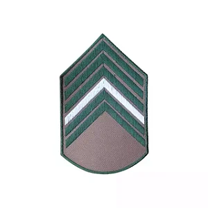 Divisa Bordada  - 1° Sargento Bege