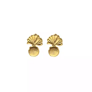 Distintivo de Metal - Artilharia Dourado - Gola