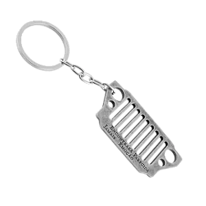 Chaveiro Metal Jeep - Cromado