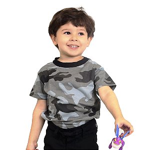 Camiseta Infantil Camo-kids | Treme Terra