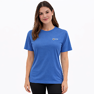 Camiseta Feminina Esport Modo On Azul Escuro | Treme Terra