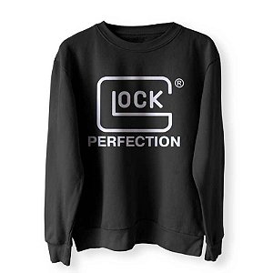 Blusa de Moletom Estampada Glock Perfection