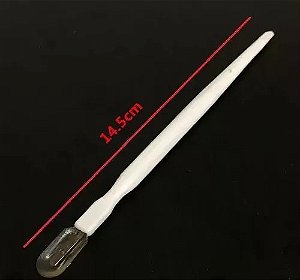 Espátula de silicone para coleta de geleia real