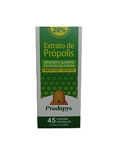 Extrato de Própolis Verde em Cápsulas(45) - Suplemento Alimentar