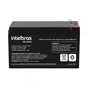 Bateria P/alarmes E Cercas Eletricas Intelbras Xb12al 12v