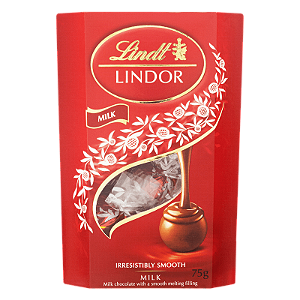 Chocolate Cornet Ao Leite 75g Lindt Lindor