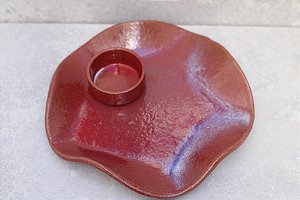 Petisqueira Ondulada M Rouge