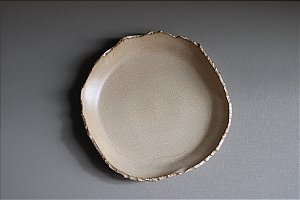 Petisqueira Redonda Borda Alta Rasgada